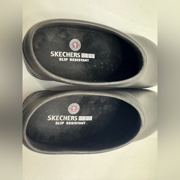 Sketchers Work Slip Resistant Clog Black Women’s size 9 EUC - Picture 7 of 8